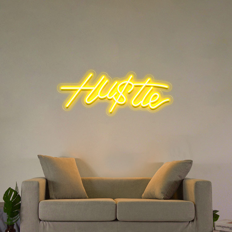 Hu$tle (Hustle) Neon Sign